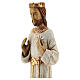 Holy Heart of Jesus statue with white robes 20 cm Bethleem nuns s2