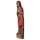 Statue Vierge de l'Annonciation Bethléem 25 cm rouge bleu s3