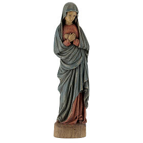 Statua Vergine dell'Annunciazione Bethléem 25 cm rosso blu