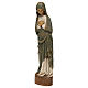 Statua Vergine dell'Annunciazione 25 cm legno Bethléem s3