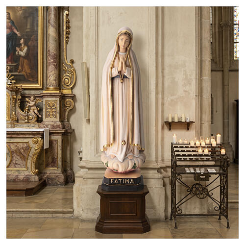 Virgen de Fátima pintada 2