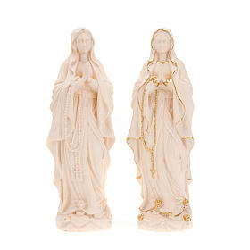 Our Lady of Lourdes, natural wood