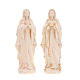 Our Lady of Lourdes, natural wood s1