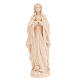 Our Lady of Lourdes, natural wood s6