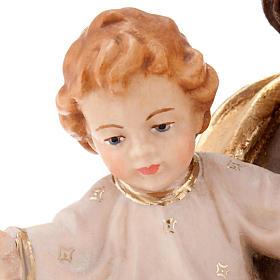 Imagens em Madeira Pintada: São José com Menino e lírio