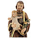 Saint Joseph with Baby Jesus and lily s4