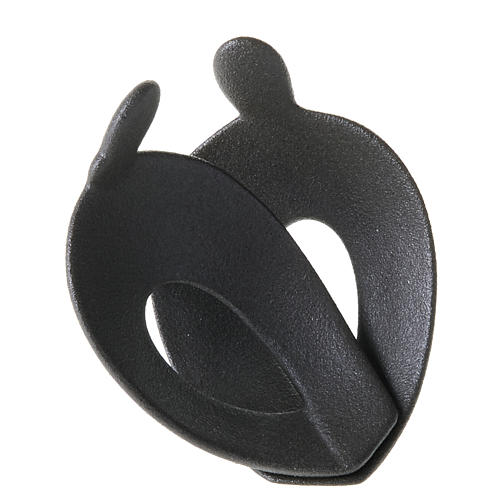 Statuetta abbraccio stilizzato a forma di cuore 3