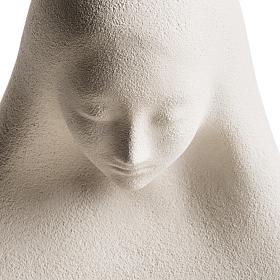 Mary with open arms in fireclay 33 cm