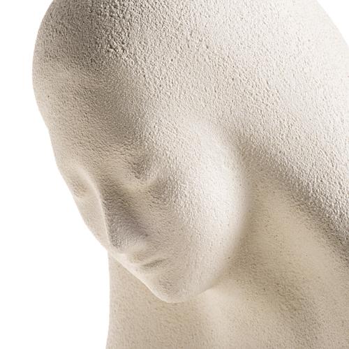 Mary with open arms in fireclay 33 cm 6