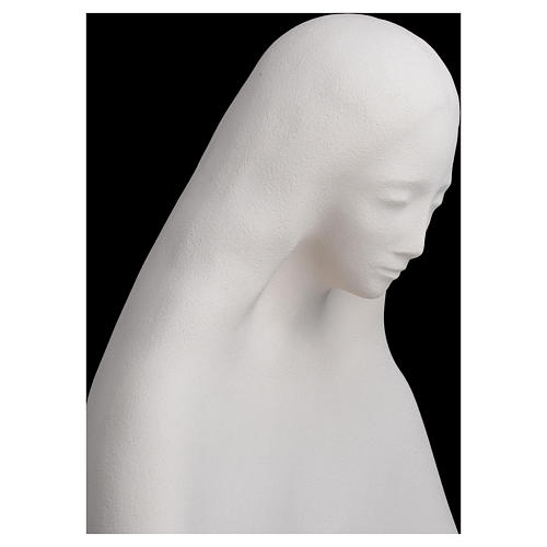 Mary with open arms in fireclay 50 cm 11