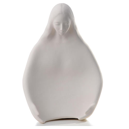 Mary with open arms in fireclay 50 cm 1