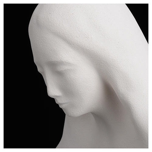 Mary with open arms in fireclay 50 cm 6