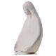 Estatua para colgar en la pared de arcilla blanca Virgen de la Acogida 50 cm s9