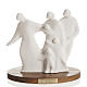 Mary and family with wooden base 18,5 cm s1
