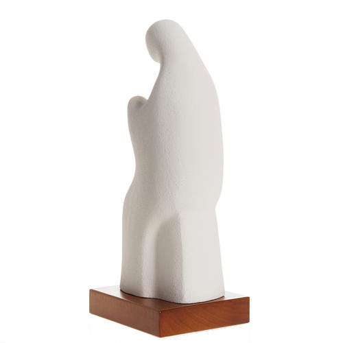 Statua argilla refrattaria Maternità stilizzata 27 cm 5