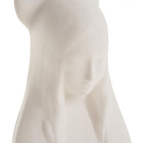 Statua argilla Madonna Annunziata 24 cm
