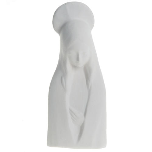 Statua argilla Madonna Annunziata 24 cm 1