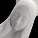 Statua argilla Madonna Annunziata 24 cm s4