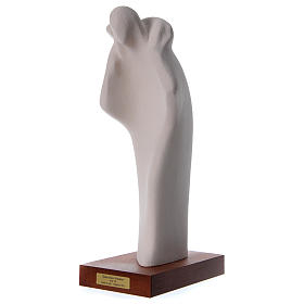 The Good Shepherd statue in fire clay s3