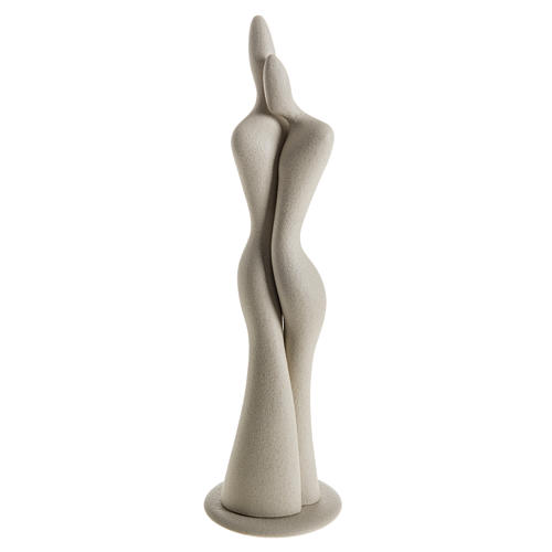 Objęcie stylizowana figurka gres porcelanowy 34 cm 1