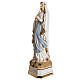 Madonna di Lourdes 50 cm ceramica decori oro s6