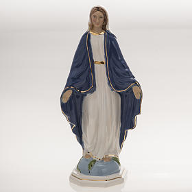 Estatua Virgen Milagrosa 18,5 cm cerámica