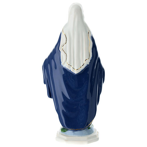 Estatua Virgen Milagrosa 18,5 cm cerámica 5