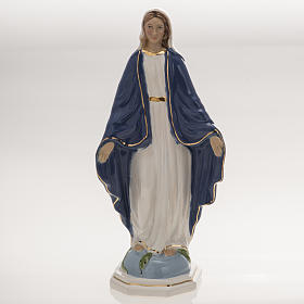 Statua Madonna Miracolosa 18,5 cm ceramica