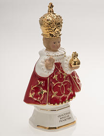 Niño Jesús de Praga cerámica 16 cm