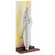 Statue of Mary with Child, colored plexiglass background 13 cm s3