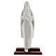 Modern Virgin Mary with Child statue in refractory clay, 13 cm s1