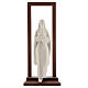 Virgin with the Child fireclay and wood frame 32 cm s1