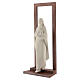 Virgin with the Child fireclay and wood frame 32 cm s3