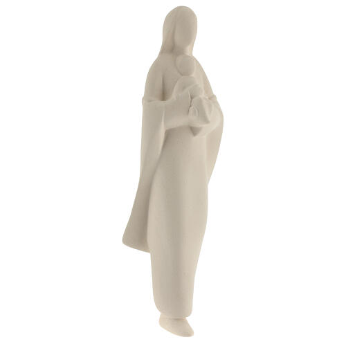Statue aus Ton für die Wand Maria mit Jesuskind, 25 cm 4