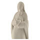Statue aus Ton für die Wand Maria mit Jesuskind, 25 cm s2
