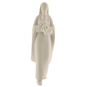 Wall statue Mary and Baby Child, clay 25 cm