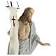 Statua Gesù risorto porcellana Navel h 35 cm  s4