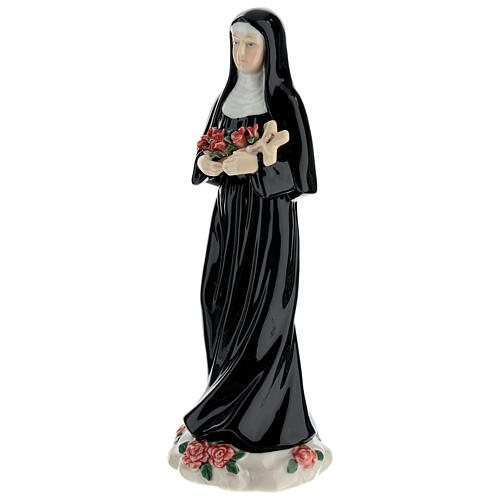 Porzellanfigur, Heilige Rita, 20 cm 3