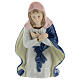 Set Sacra Famiglia porcellana colorata Navel 4pz h 40 cm s3