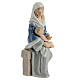 Figura Madonny siedzącej, porcelana Navel 13 cm s3