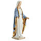 Statue Vierge Immaculée porcelaine colorée Navel 18 cm s4