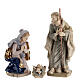 Porzellanfiguren-Set, Heilige Familie, 3 Einzelelemente, Kollektion "Navel", 25 cm s1