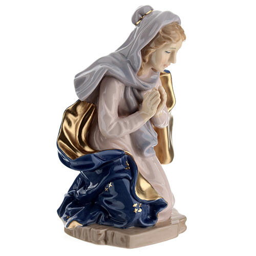 Set Sacra Famiglia 3 pz porcellana Navel h 25 cm 7