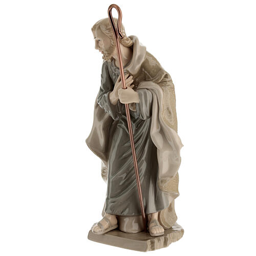 Set Sacra Famiglia 3 pz porcellana Navel h 25 cm 8