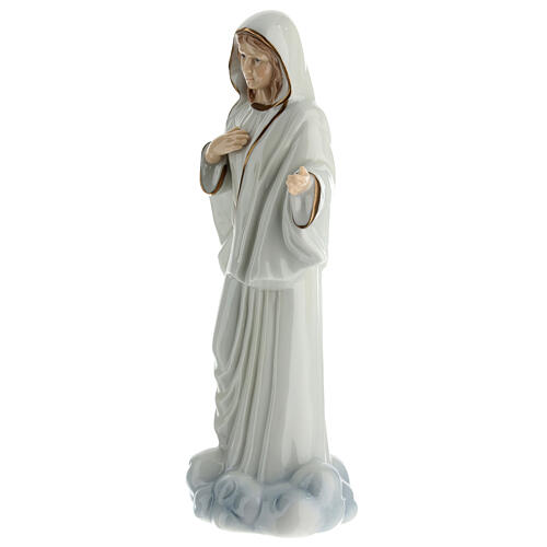 Virgen de Medjugorje porcelana Navel 20 cm 3