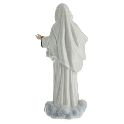 Virgen de Medjugorje porcelana Navel 20 cm 5