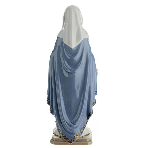 Statue of the Immaculate Heart of Mary, Navel porcelain, 12 in 6