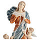 Statue of Mary Undoer of knots, Navel painted porcelain, 12 in s2