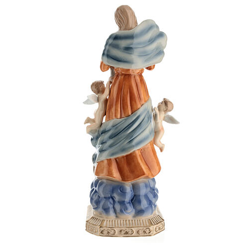 Figurka Matka Boża rozwiązująca węzły, porcelana Navel, 30 cm 8