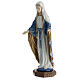Virgen Inmaculada estatua porcelana coloreada Navel 40x20x10 cm s3